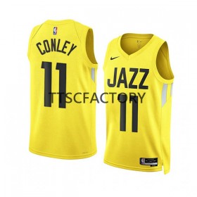 Herren NBA Utah Jazz Trikot Mike Conley 11 Nike 2022-23 Icon Edition Gelb Swingman